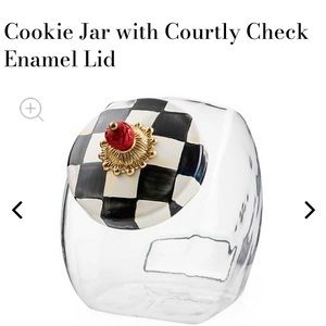 Mackenzie Childs cookie jar